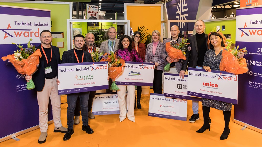 uitreiking Techniek Nederland Award