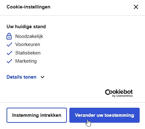 Cookie Aanpassen2