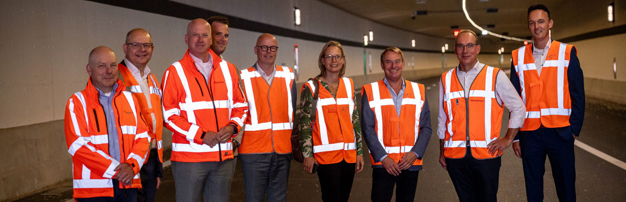 Werkbezoek A16 Rottemerentunnel