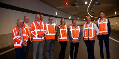 Werkbezoek A16 Rottemerentunnel