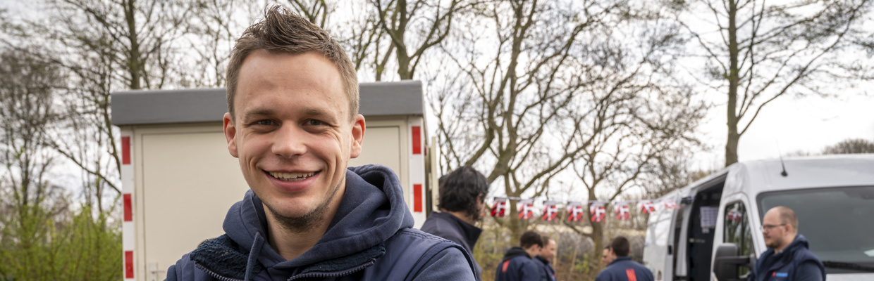 Installateur bouwplaats lachen - 6048