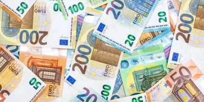 Euro Biljetten Geld 1600X900