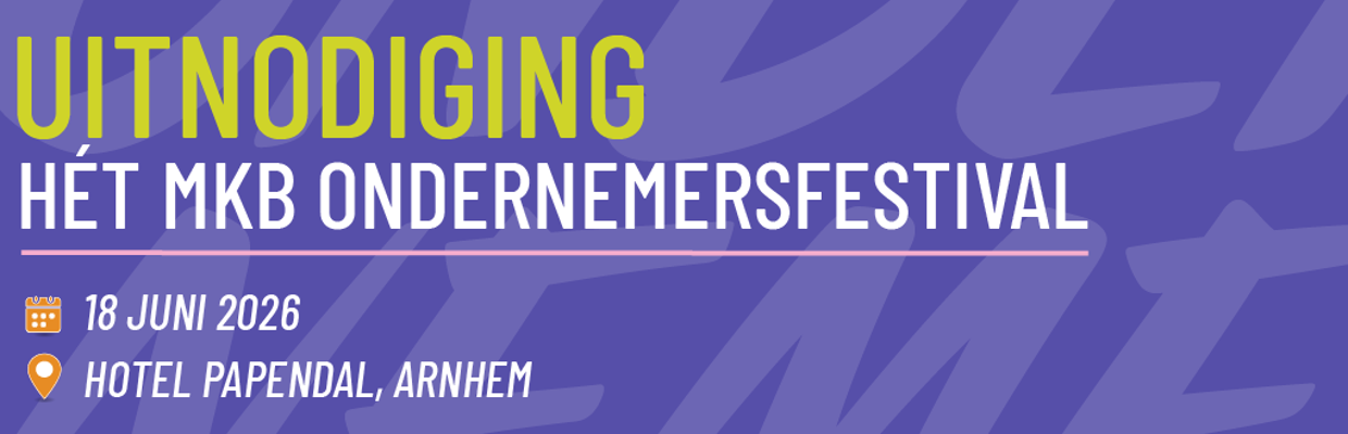 MKB ondernemersfestival 2026