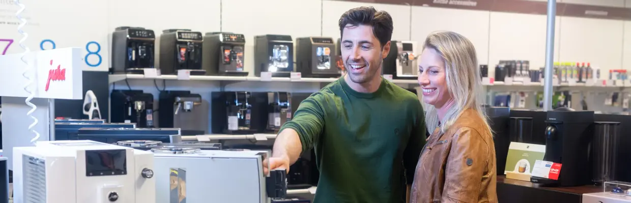 Detailhandel koffiemachines