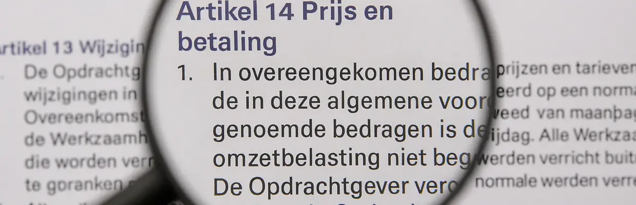 Voorwaarden