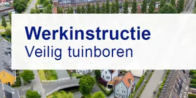 Cover Werkinstructie Veilig Tuinboren