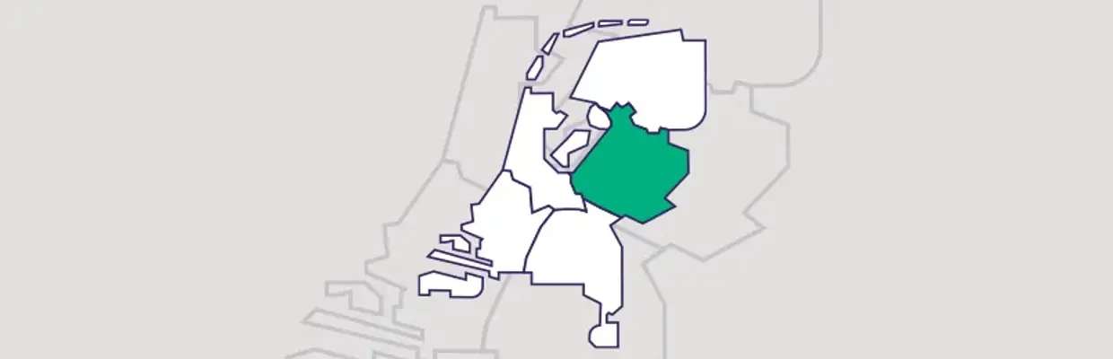 Regiokaart OOST 805