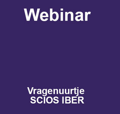 Afbeelding Webinar Vragenuurtje SCIOS IBER
