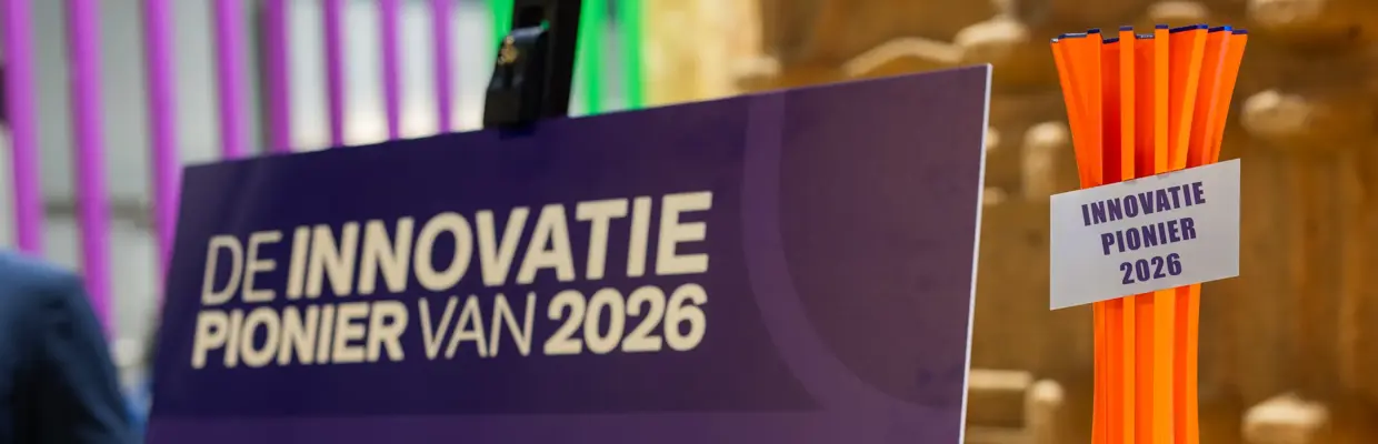 Innovatie Pionier 2026 Cheque En Bokaal