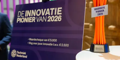 Innovatie Pionier 2026 Cheque En Bokaal