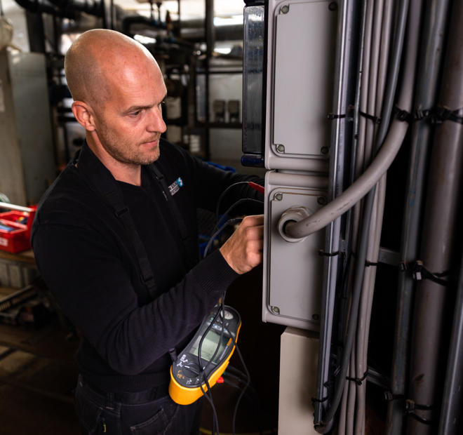 Vakmanschap installatie meten - 5472