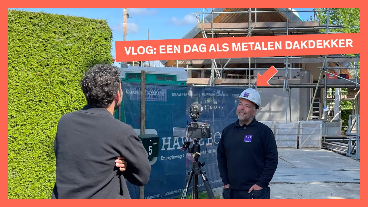 Youtube Thumb VIDEO VLOG DAG METALEN DAKDEKKER Mkii