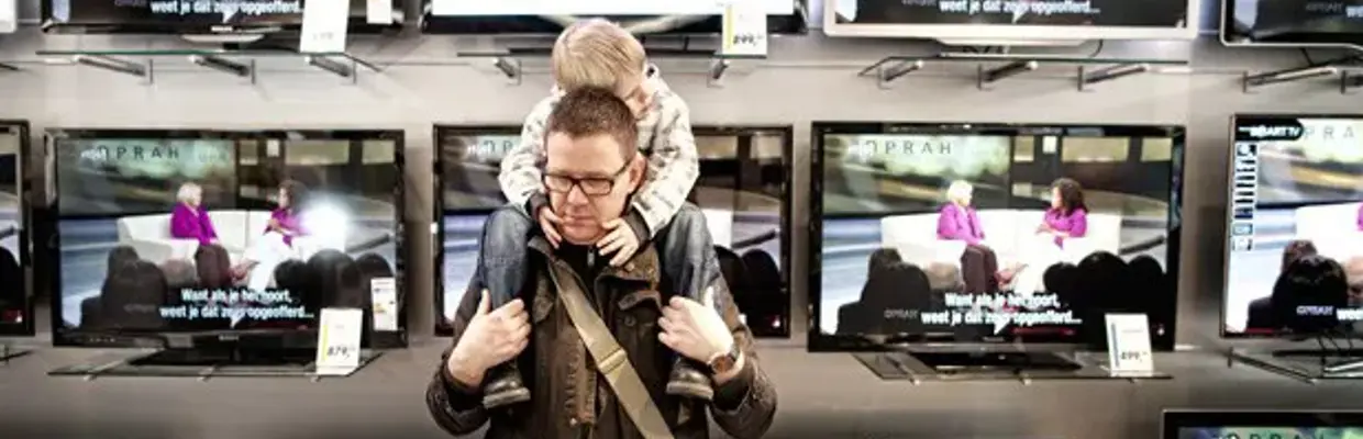 Detailhandel klant winkel tv 617