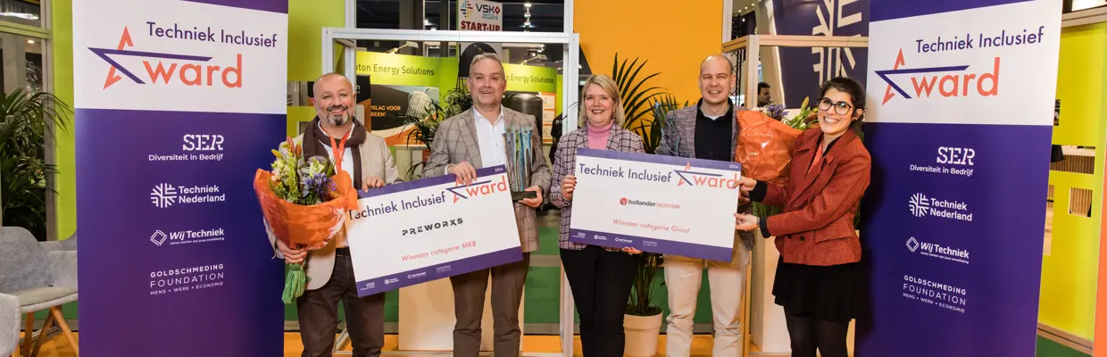 231207 Finalisten Techniek Inclusief Award Preworxs