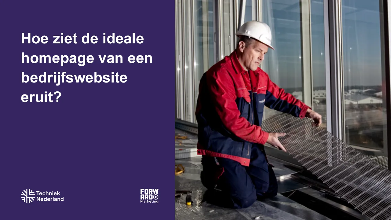 Forward Marketing ideale homepage