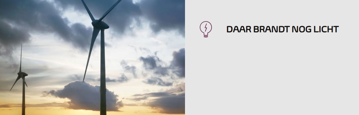 Daar brandt nog licht