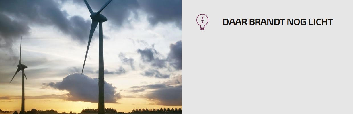 Daar brandt nog licht
