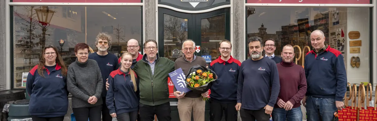Hartwijk foto 50 jaar in dienst