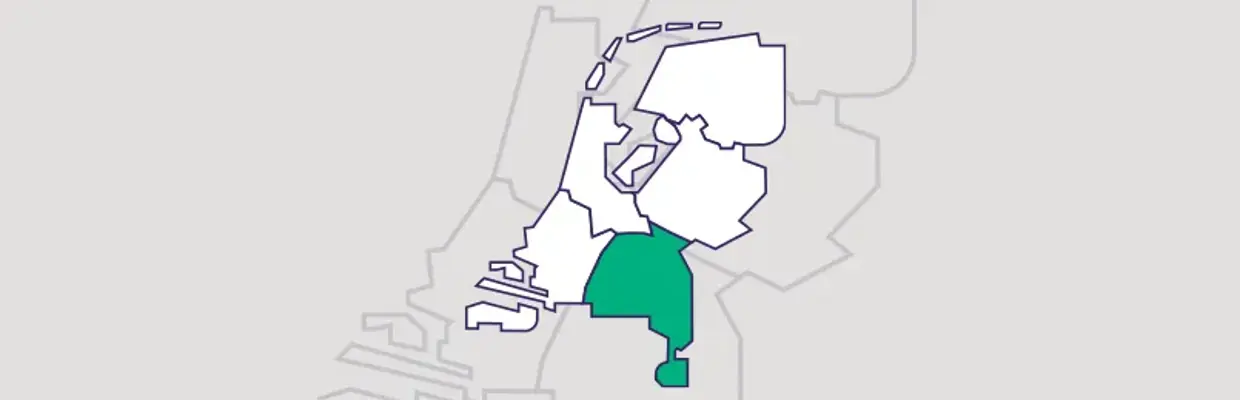 Regiokaart ZUIDOOST 805